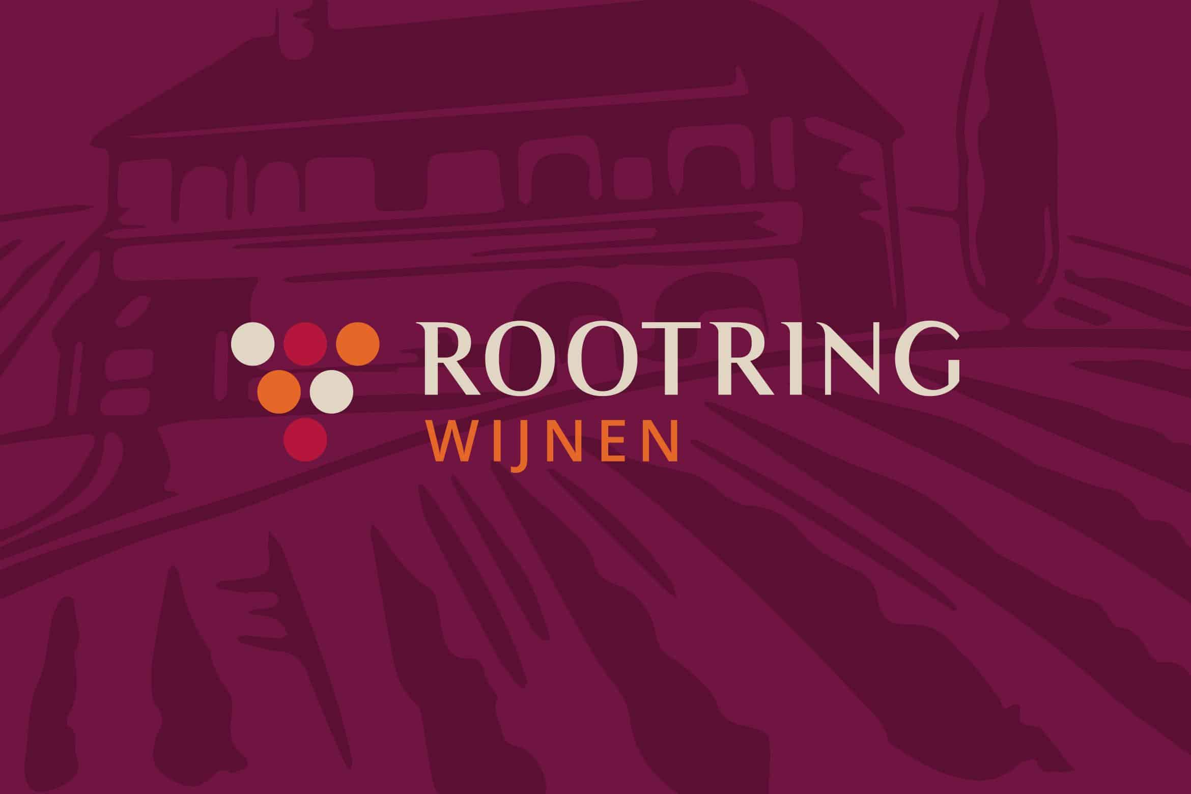 Website en logo ontwerp Rootring wijnen